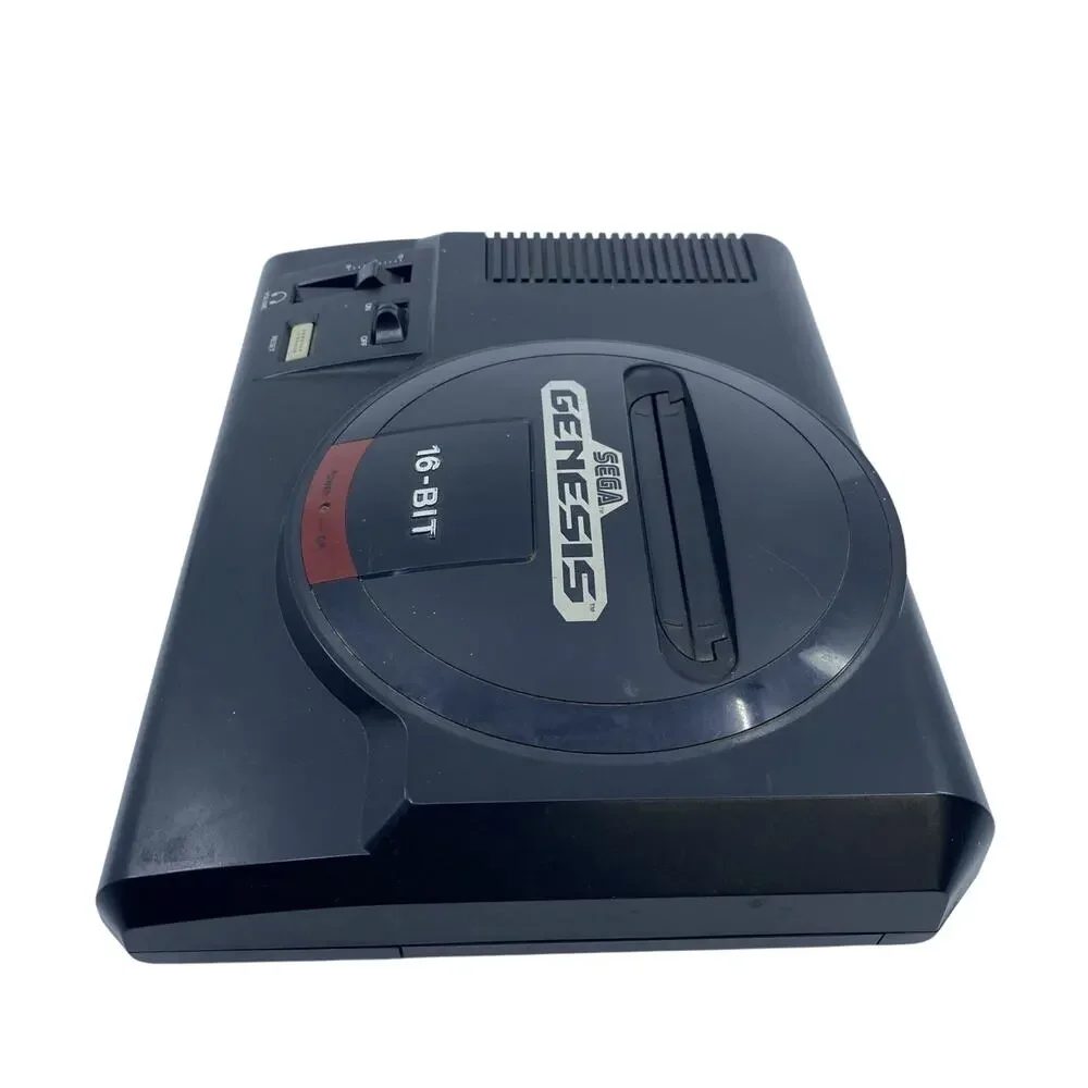 Sega Genesis Console 16 Bit Model 1601 with 6 Games & 1 Controller Tested Works